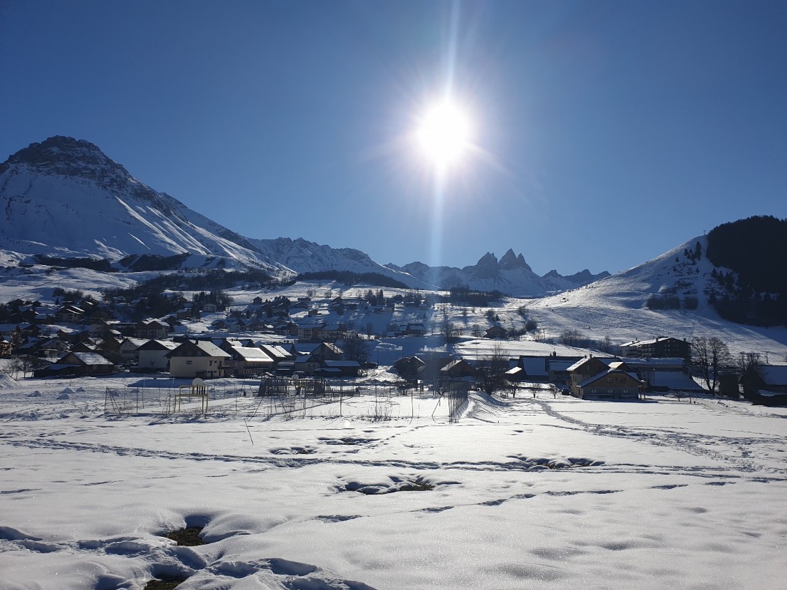 Albiez, montagne , ski, neige